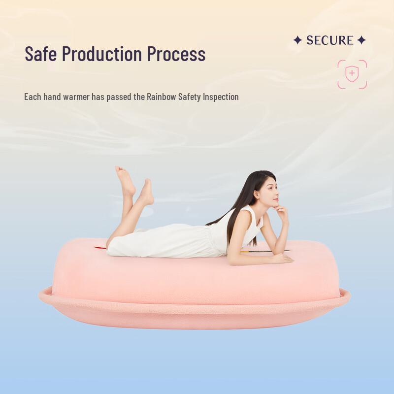 Rainbow Embroidered Rechargeable Hand Warmer