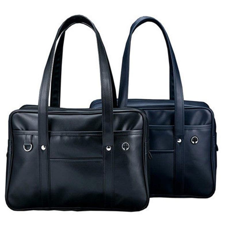 PU uniform bag, JK tote bag, university supplies, Japanese high school unisex shoulder bag briefcase