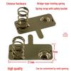 No. 7 AAA Conductive Battery Spring: Automated Bridge Riveting Series for Metal Electrode Connections