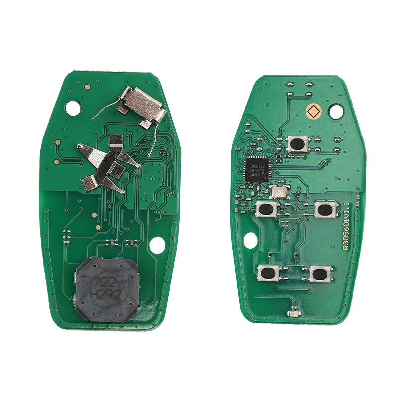 Xuri KR5ALFA434, A2C97635100 433MHz 4A Chip Remote Keyless Smart Key Fob for Alfa Romeo Giulia Stelvio 2017-2020