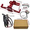 License Plate Holder Light Kit Tag Plate Frame Mount LED Turn Light Motorcycle Accessories Taillight Assembly Waterproof