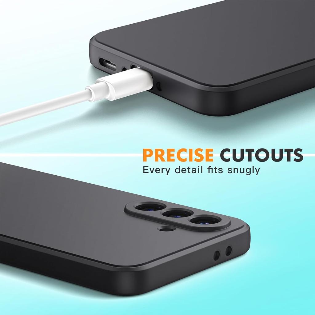 Liquid Silicone Case Full Body Camera Protect Case Cover Silicon Liquid Silicone Case Dark Purple For Samsung Galaxy A56