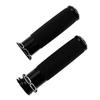 Motorcycle 1" 25mm Hand Grips Aluminum Handlebar Grip CNC Black  for Harley Sportster XL Touring Dyna Softail Fatboy VRSC XL XR