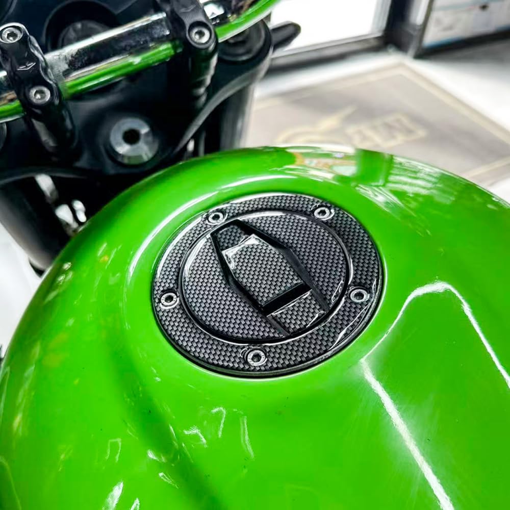 Kawasaki Compatible Product Universal Z900RS CAFE Tank Cap Sticker Carbon Look Z900RS Cafe ZX-10R