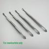 Pince à ongles en acier inoxydable pour manucure débutante - Outil spécial pour tailler les pieds et enlever les peaux mortes