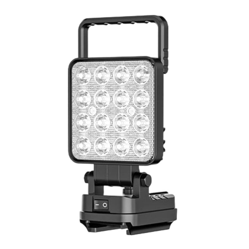 4Inch 3000Lumens Cordless LED Work Light With Double USB Charging Port For DCB206 20V batteries Camping Fishing Light