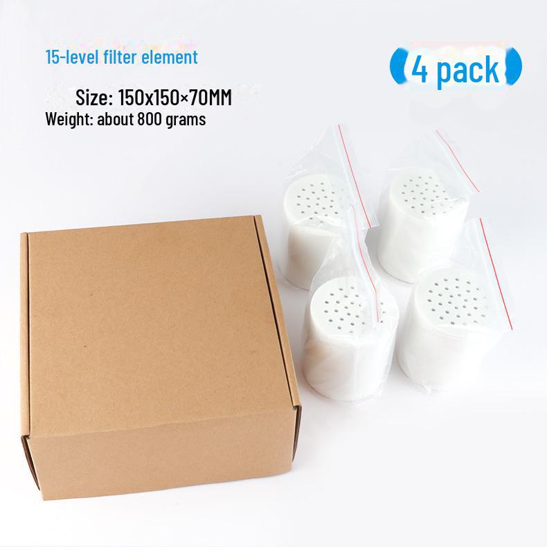 

15-слойный фильтр для душа для очистки бытовой воды и удаления хлора W33