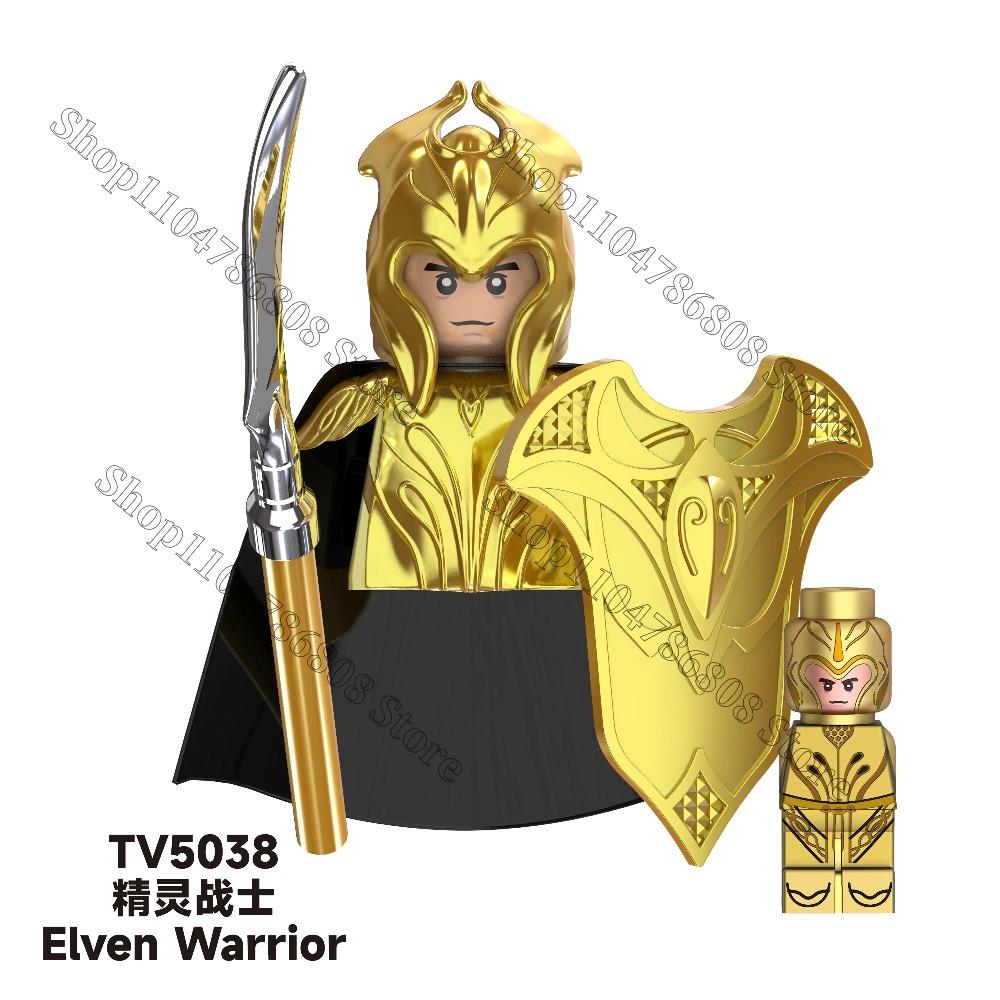 

Аниме-фигурка Властелин колец Урук-хай Боромир ОРКИ модель строительные блоки детский подарок кирпичные игрушки