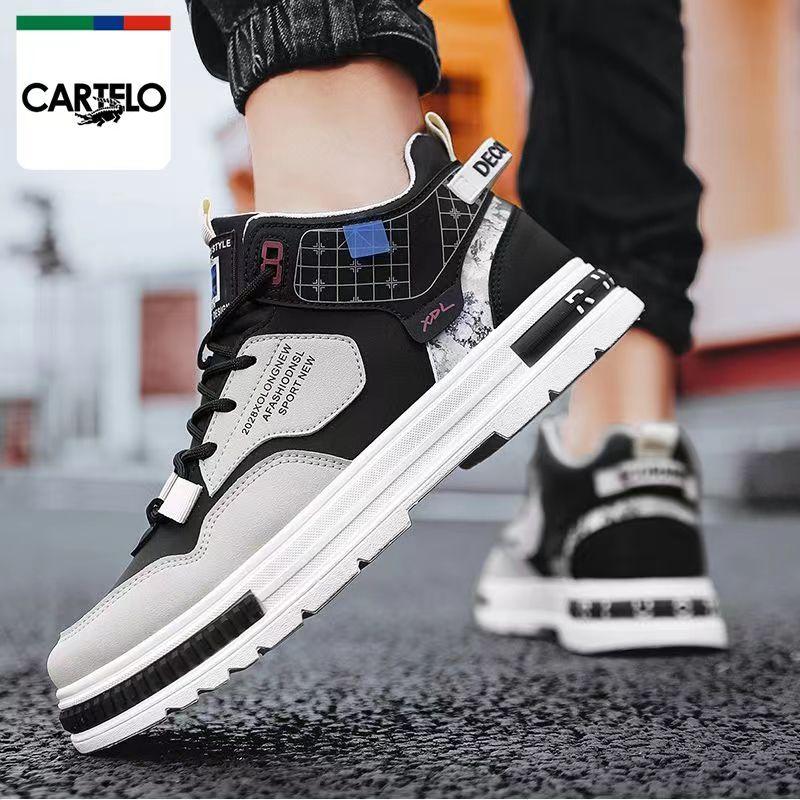 Herrenschuhe, leichte und vielseitige Freizeit-High-Top-Sneaker, rutschfeste und verschleißfeste Arbeitsschuhe