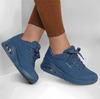 Skechers Uno - Stand On Air Женские кроссовки синего цвета