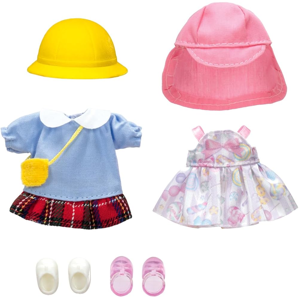 TAKARA TOMY (TAKARA TOMY) Licca-chan Dress LW-20 Miki-chan Maki-chan Dress Set, Toy, Playhouse, T...