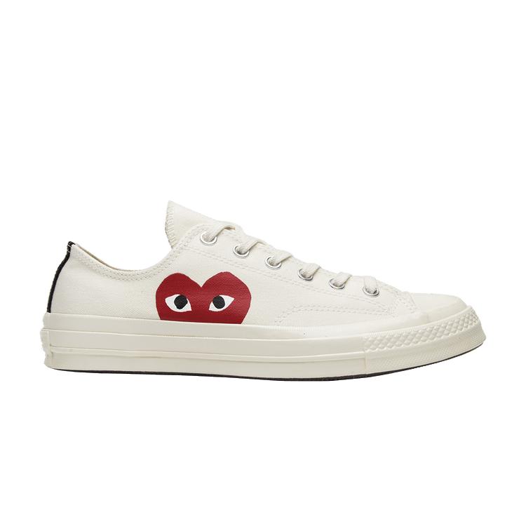 Comme des Garçons Play x Converse Chuck 70 Low Молочный 36.5