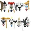 8ks/Sada Anime Ninja Figurky Morro Nadakhan Lloyd Kai Jay Zane Cole Nya Stavební Kostky Mini Akční Figurky Cihličky Hračky Dárek