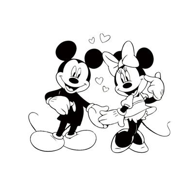 [GREDINO] Pegatina Impermeable de Mickey Mouse, Pegatina para Coche, Mickey para Maletas, Portátiles, Motocicletas, Cascos y Más