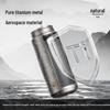 TOMIC Pure Titanium Insulated Tea Infuser Mug