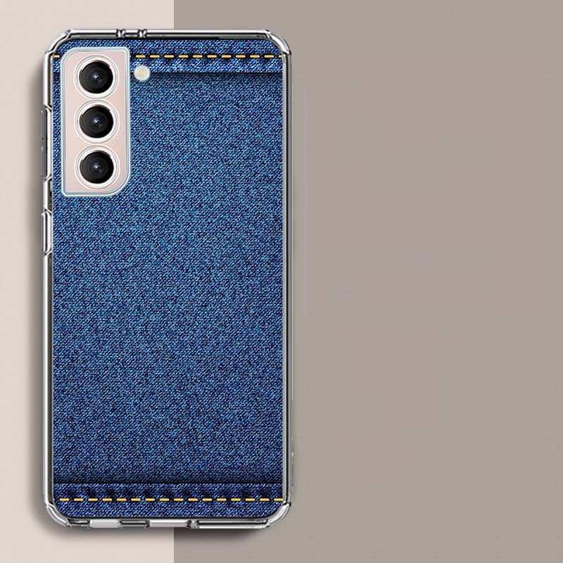 

A Stylish Pair of Jeans Phone Case For Samsung Galaxy S25 Edge S24 S23 FE S21 S20 S10 Plus S22 S26 Ultra Cover Clear Cases TPU C Samsung S22 Plus