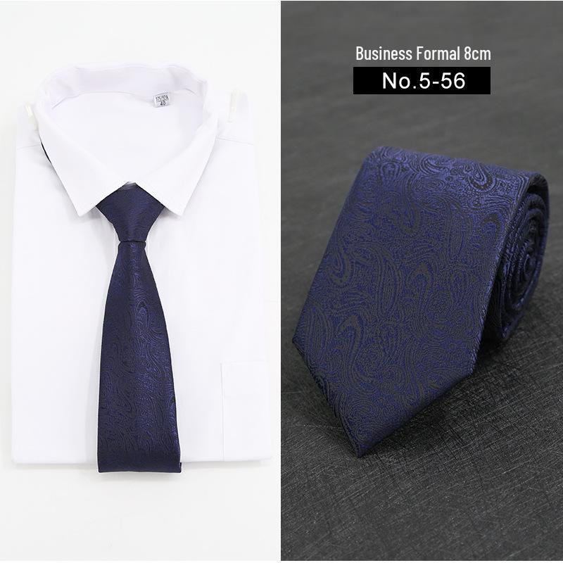 Men's Formal Business Casual Solid or Striped Tie