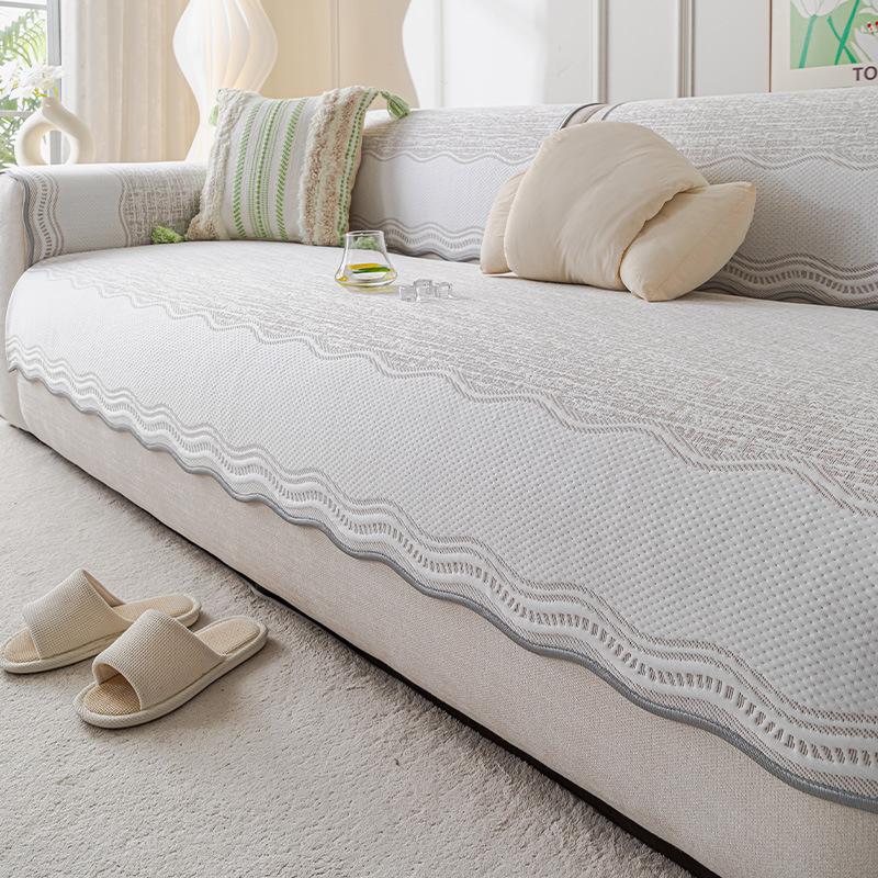 Summer Non-Slip Mat Cushion  New High-End Cloth Towel Special-Shaped Ice Silk Summer Sofa Cushion