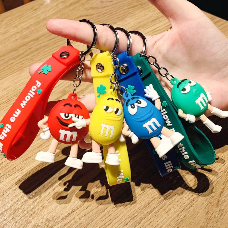 Cartoon Candy Doll Cute Boudoir Personality Keyringchain Bag Small Pendant Accessories Keychain Couple Decoration Gift