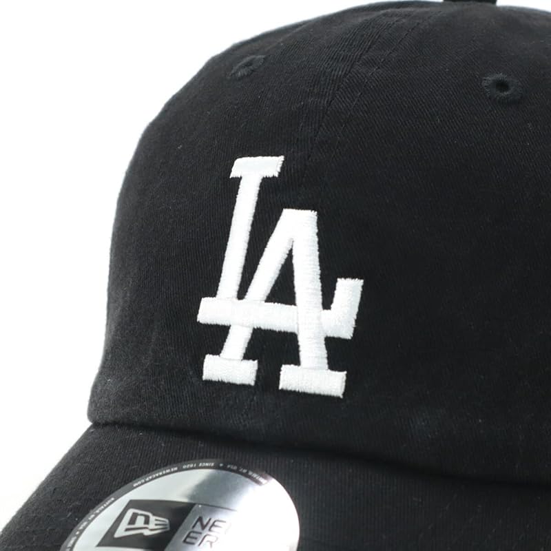 [New Era] Cap MLB Casual Classic LA Black FREE CASUAL CLASSIC LOSDOD BLK SWHI 25J