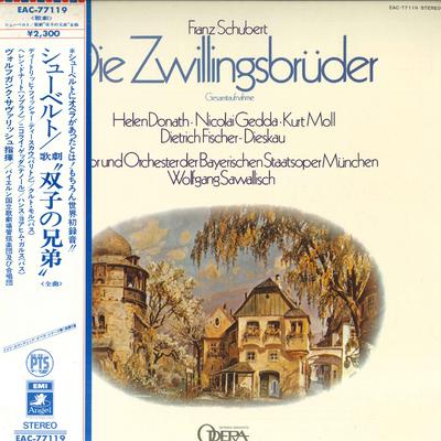 LP Record SCHUBERT, CHORUS & ORCHESTRA OF THE - Die Zwillingsbruder EAC77119 ANGEL Japan Obi Classical Used