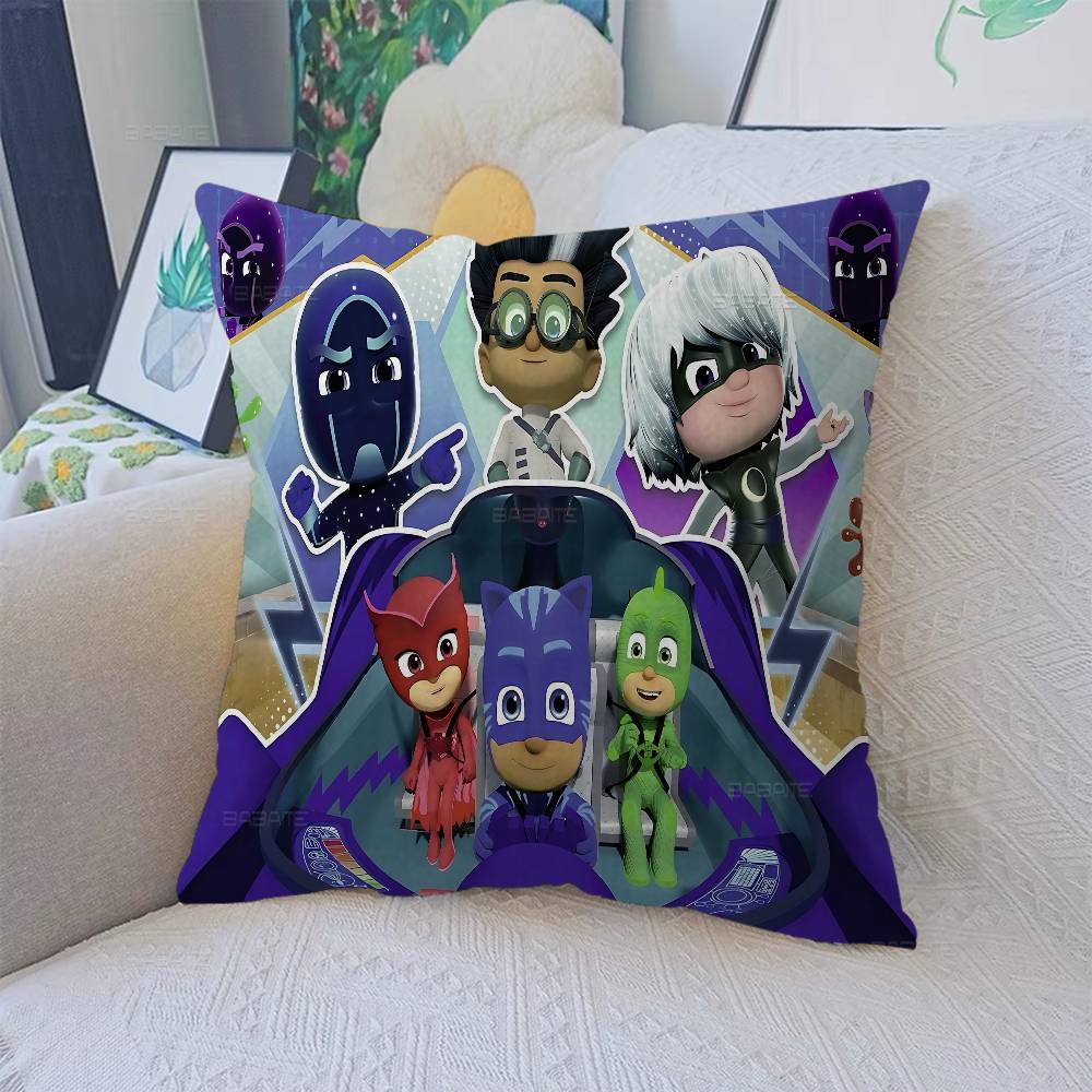 PJ Cartoon M-Masks Pillow Cover Sofa Cushion Cover Home Room Decoration Children Gift