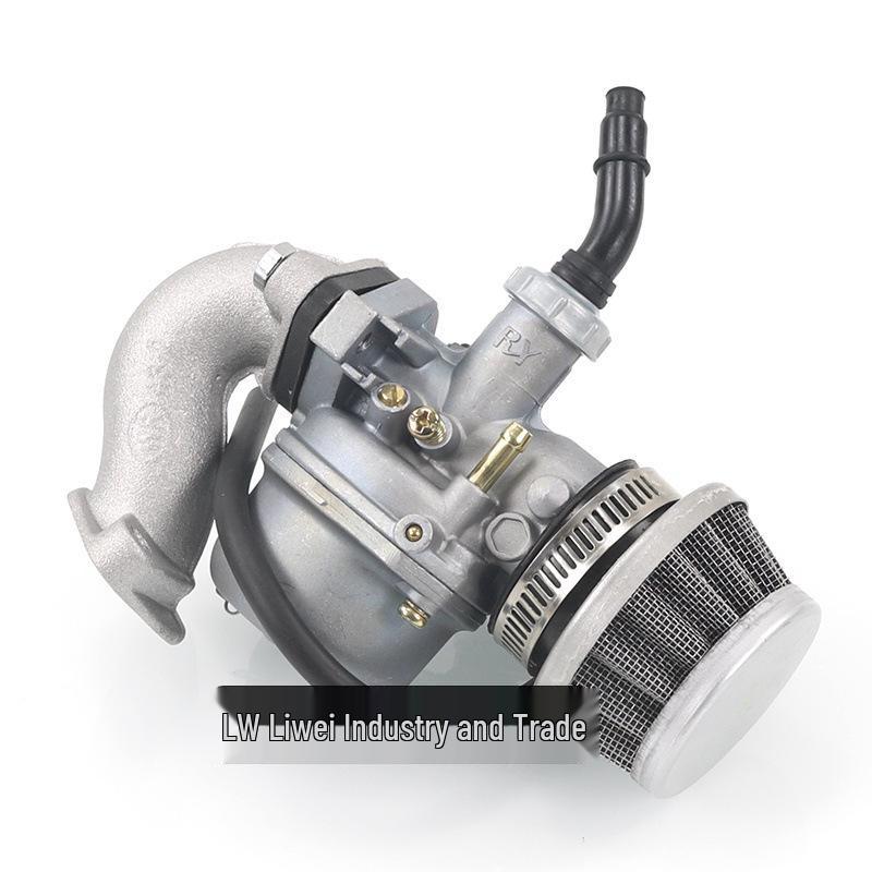Off-Road ATV/Beach/Motorcycle Carburetor Kit with PZ19 Intake Pipe & Air Filter