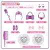TAKARA TOMY Licca-chan Doll Dream Fantasy Platinum Long Princess Licca-chan Dress-up Play Toy Ages 3+