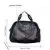 Women'S Mesh Splicing Leather Tote Bag Large Capacity Casual Versatile Shoulder Bag