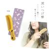 (Styleneo) Haarbürste Kamm, Buchsbaumkamm, Hergestellt in Japan, Holz, Bisugata no Wa Kamm, 100% Natürlich gepresstes Kamelienöl (Hana, 3,5 x 15,2 cm)