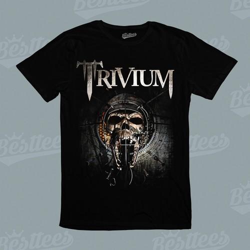 Trivium American Heavy Metal Band Music Rock Tee T-Shirt S разноцветный