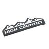 HIGH COUNTRY letter car stickers for all off-road models Highland area pattern Body modification accessories Rear trunk decorate