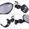 Universal Motorcycle Mirror Handlebar Rearview Mirror for Bicycle 360 Rotation Adjustable for Bike Riding Cycling Mirror