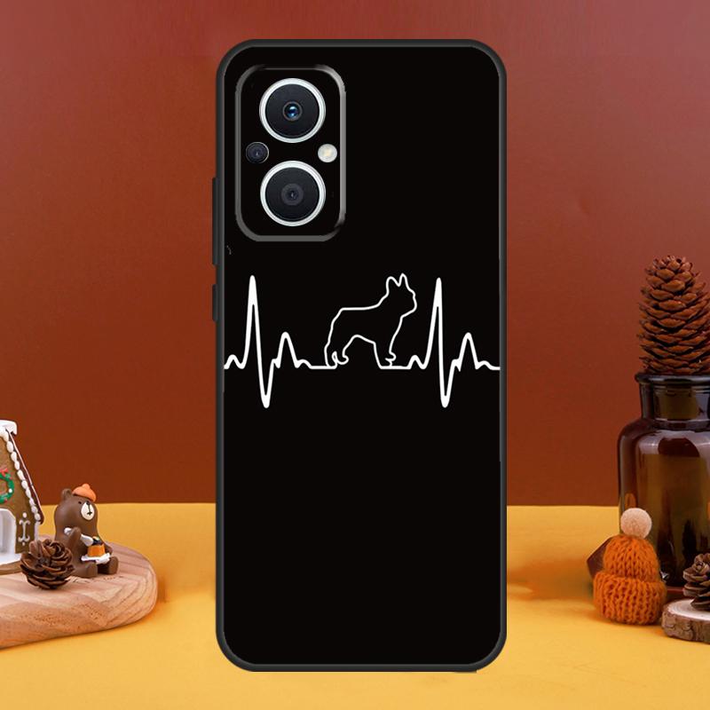 Cute French Bulldog Case For OPPO Reno 8T 4Z 5Z 10 Pro 11 F 4 5 6 7 8 Lite OPPO Find X5 X6 Pro X2 X3 Lite Cover