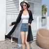 Women's Sun Protection Clothing Summer Medium Long Wild Female Coat Thin Chiffon Ladies Jacket Beach Cardigan Top