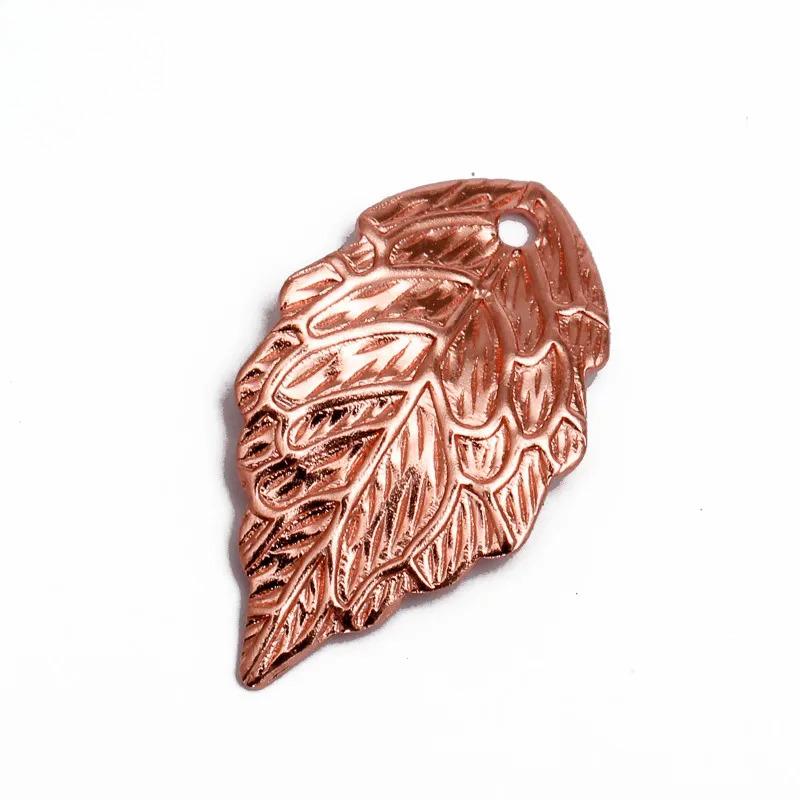 

100 шт. 10*18 мм Золотистые Шармы Листья DIY Ювелирные изделия Винтажный Браслет Ожерелье Подвески Шармы Оптом Латунная Фурнитура