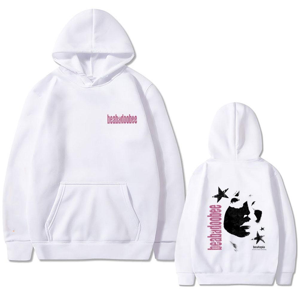 Beabadoobee- Men's Facial graphic hoodie pop music Hoodie Vintage Unisex casual Sweatshirt