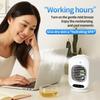 Rechargeable Mini Electric Fan with Spray for Office & Outdoor Use - New Model, Humidifying & Portable for Desk & Students
