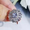 Wedding Bridal Necklace Temperament Earrings Zircon Accessories Jewelry Three-Piece Bracelet Group Set High-End Best-Selling