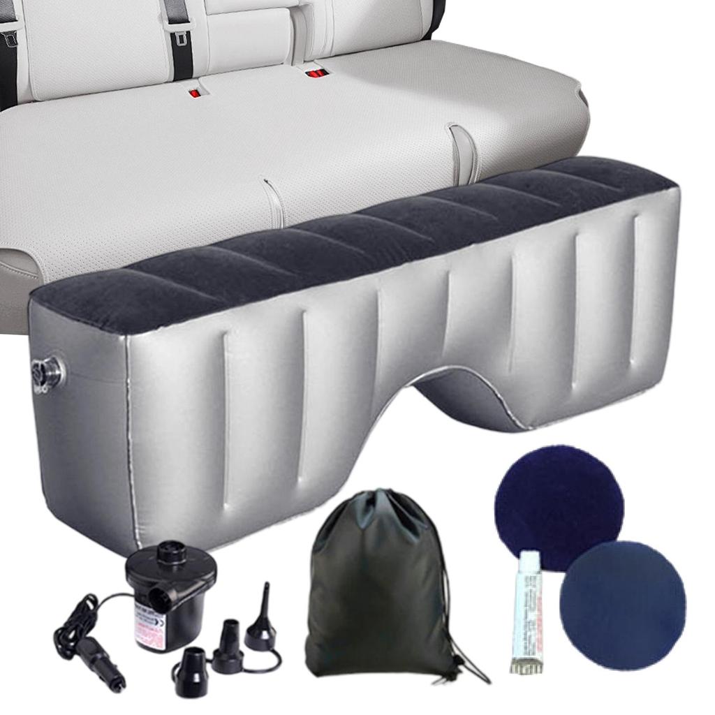 Outdoor Camping Car Travel Inflatable Mattress Vehicle Leveling Supplies Rear Seat Air Mat Folding Mattress Car Gap Pad