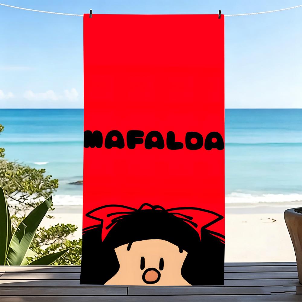 M-Mafalda Handtuch Mikrofaser Strandtuch, Schnelltrocknend, Sandfrei, Ultrafeine Faser, Super Weich.