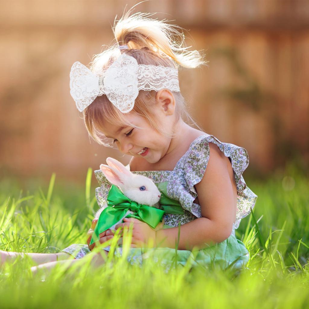 Baby Headband Bowknot Fashion Stylish Hair Band Soft Comfortable Newborn Headwrap Girls Dress Up Gift Headwear