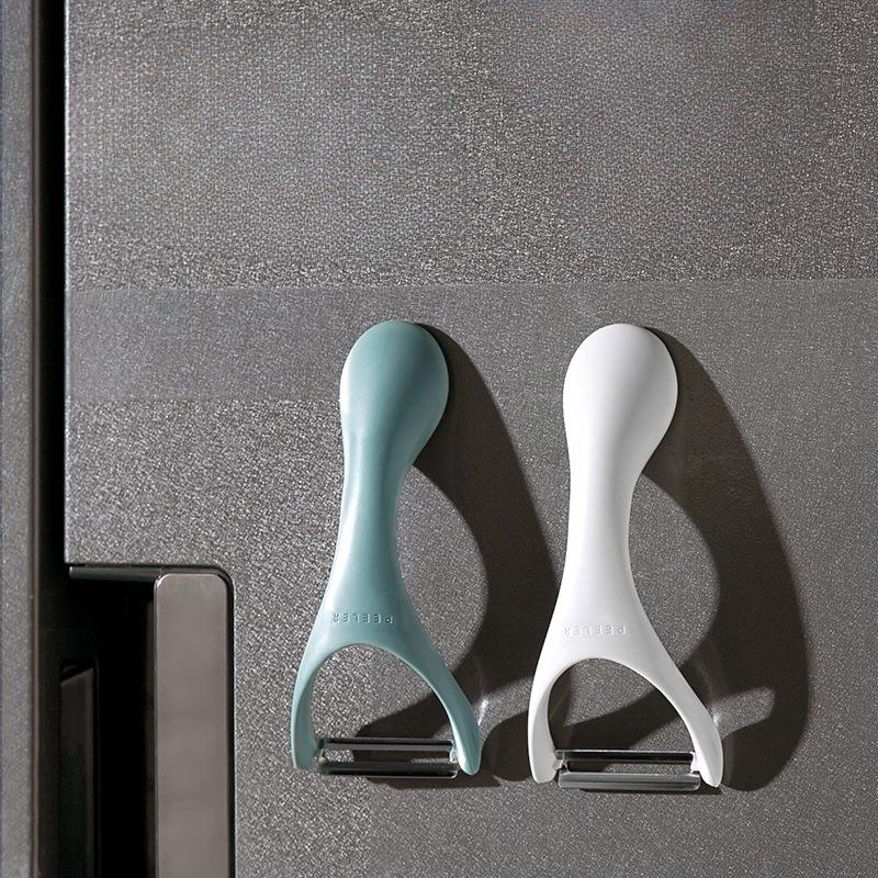 Magnetic Peeler Kitchen Multi-functional Fruit Peeler Scraper Stainless Steel Planer Potato Peeler