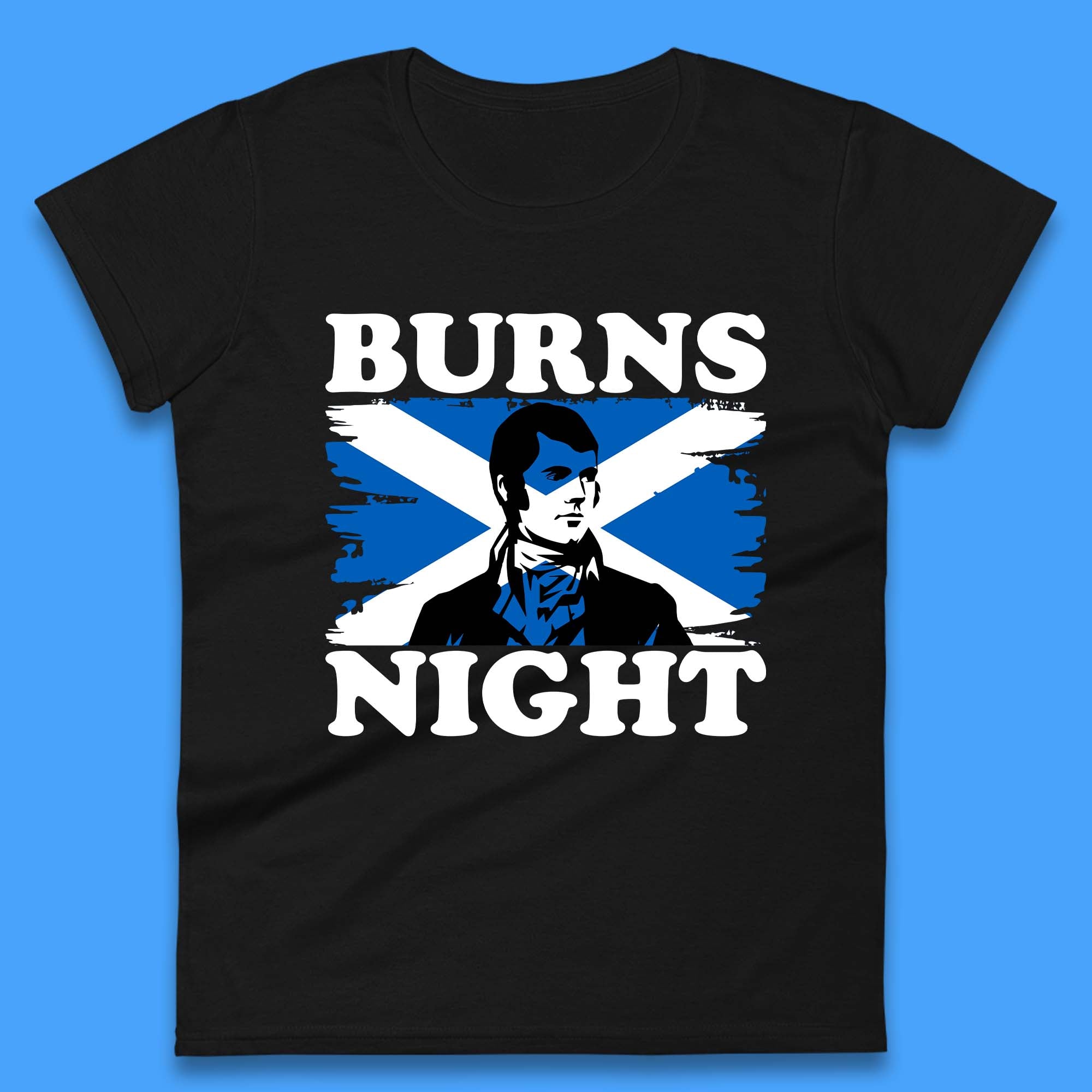 Burns Night Womens T-Shirt Mens Tops Tees Unisex 4XL