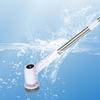 Detachable Long Handle IPX7 Waterproof Electric Spin Scrubber with 7 Replaceable Cleaning Brush Heads
