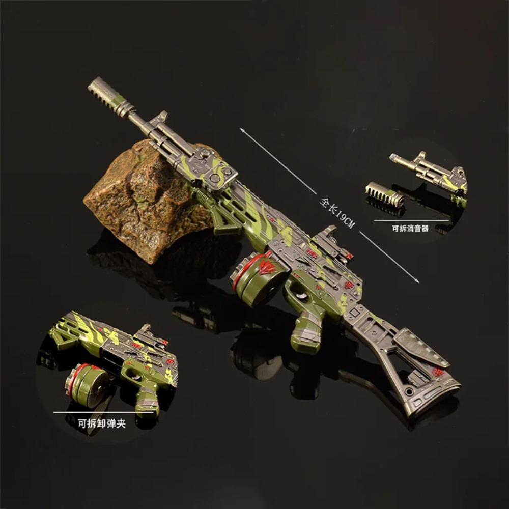 19cm Arena Breakout AEK Toy Gun Model Military Tactical Theme Metal Ornaments Crafts Collections Game Peripherals Gifts
