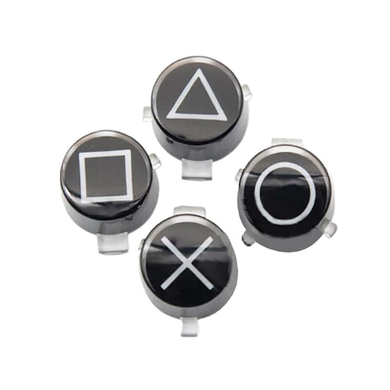 כפתורי D-Pad ג'ויסטיק כיסויי אגודל סט כפתורי Abxy חלק חלופי לתיקון עבור בקר Ps5 אביזרים למשחקים