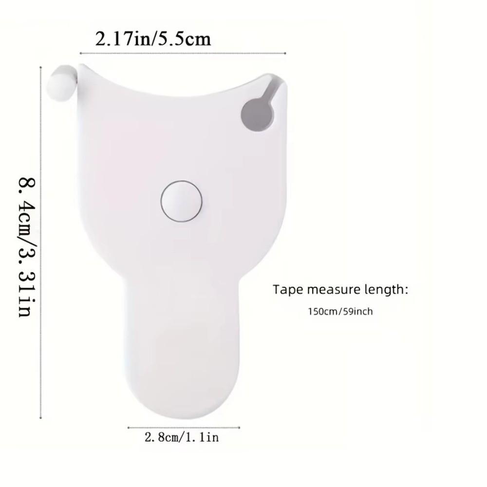 Automatic Retraction Tape Measure 150 Cm Centimeter Measuring Tape Plastic Multi-functional Accurate Ruler
