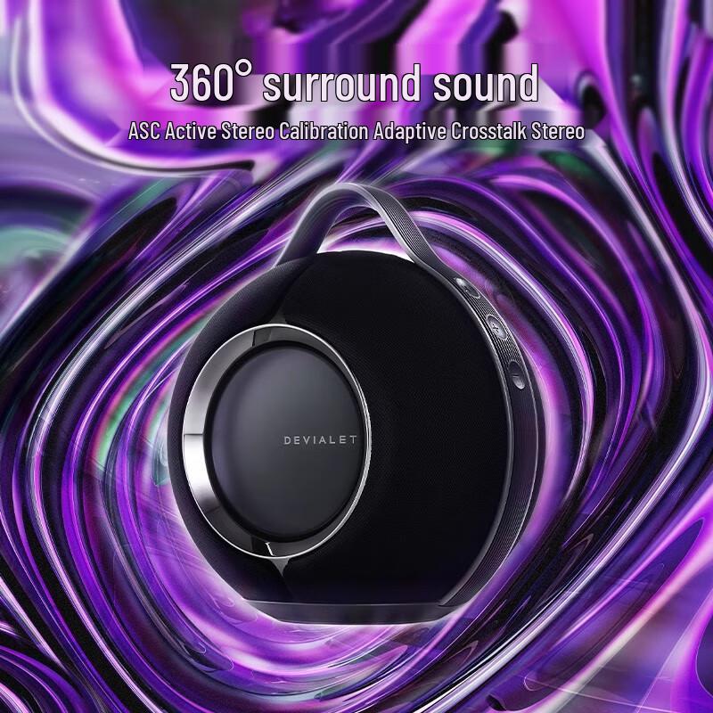 DEVIALET Mania High-Fidelity Portable Bluetooth Speaker
