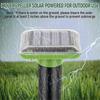 Solar Mole Repellent Ultrasonic,Repellent Outdoor Solar Powered,Waterproof Mole Traps